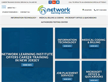 Tablet Screenshot of networklearninginstitute.com